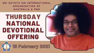 🔴 Thursday National Devotional Offering | 18 February 2021, 8.00 PM AEDT