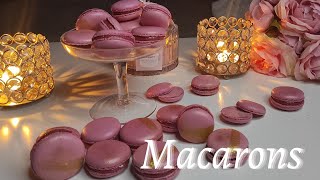 recette macarons à la framboise #macaronmeringuefrancaise