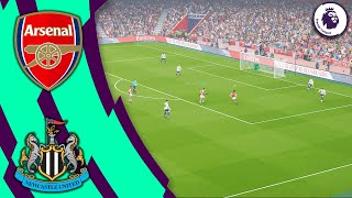 PES 2021 Realism Mod ● Arsenal vs Newcastle - Premier League Highlights | PEStation