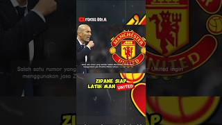 zidane siap melatih manchester united#manchesterunited #football #shorts