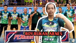 DETIK-DETIK BOY BUKAN ARNES MASUK LAPANGAN, PERTANDINGAN RAJA TARKAM MELAWI