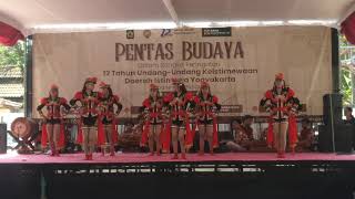 PENTAS ANGGUK PUTRI SANGGAR TRI SEJATI DARI KALURAHAN SENDANGSARI | PENTAS BUDAYA KAPANEWON PENGASIH