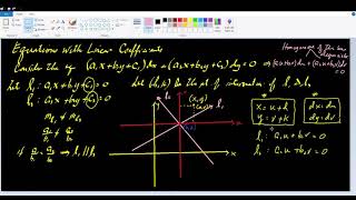 Equations with Linear Coefficients