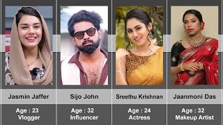 Bigg Boss Malayalam Season 6 All Contestants Full List | BBMS6 | A7 Data