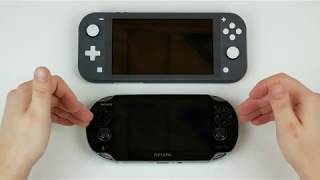 Nintendo Switch Lite vs Sony PS Vita kurzer Vergleich