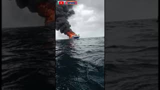 KM. BUKIT SUMBER POLEANG, RUTE KABAENA-KASIPUTE (BOMBANA)  TERBAKAR DI TENGAH LAUT #Shorts vidio