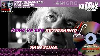 Peppino Gagliardi - Ragazzina - Karaoke (SL)