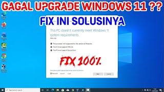 Cara Instal / Update Windows 11 Tanpa TPM 2.0