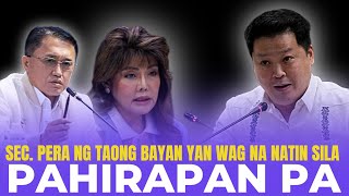 SEN. IMEE AT SEN. BONG GO MAY NATULASAN SA DSWD