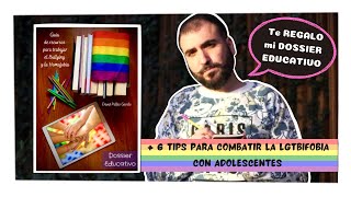 BULLYING Y LGTBIFOBIA | Te REGALO mi DOSSIER 🎁  6 ITEMS para trabajar la HOMOFOBIA con ADOLESCENTES