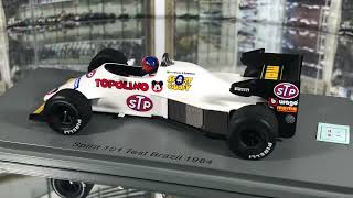 TRAX New Releases Spark 1/43 Emerson Fittipaldi Spirit 101 'Spirit Racing Team' Test Brazil 1984