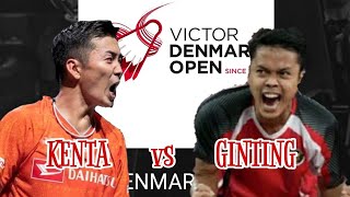 Anthony Ginting vs Kenta Nishimoto | Badminton Denmark Open 2024