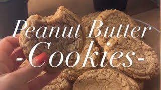 Peanut Butter Cookies | Galletas de Mantequilla de Maní