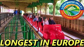 LIGHTWATER VALLEY THEME PARK 2018 PART 2