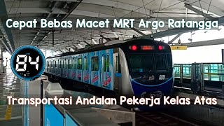 Transportasi Massal Cepat Bebas Macet Andalan Pekerja Kantoran MRT Jakarta Ratangga