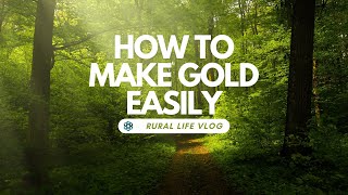 Rural Life | how to make GOLD easily | rural life vlog