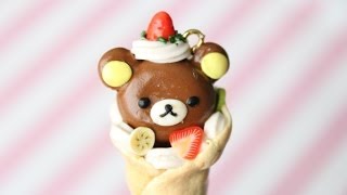 Rilakkuma Crepe Polymer Clay Tutorial | sweetco0kiepie