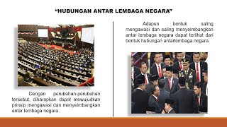 HUBUNGAN ANTAR LEMBAGA NEGARA