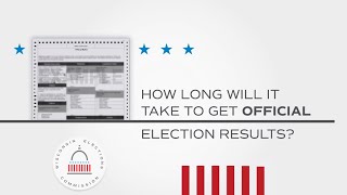 Getting Election Results Certified - Wisconsin Elections: