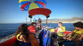 Parascending in Tenerife . Such a great experience 😃🇪🇸🤙🏾