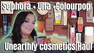 My Biggest Haul EVER! Sephora, Ulta, Colourpop & Unearthly Cosmetics