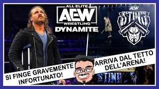 L'ULTIMA [FOLLIA!] DI STING A AEW DYNAMITE!! ADAM PAGE TROLLA TUTTI E...