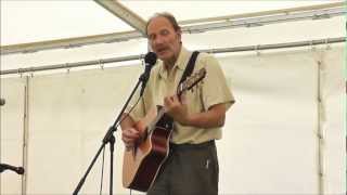 Bruce Hudson singing 'In Dreams' in 2012 at Highbridge, Somerset.