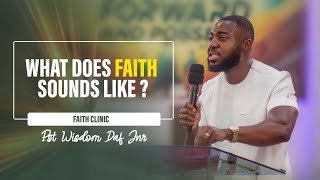 What Does Faith Sounds Like?