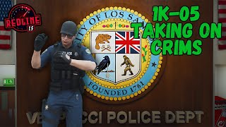 1K-05 Taking on Crims in GTA RP - RedlineRP #roadto2k