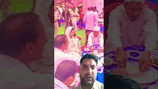 Iqra Hasan shadi samaroh me khana khate hue #wedding #iqrahasan #culture #trending #like #shorts