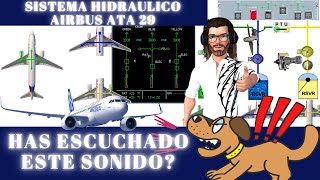 💪Sistema HIDRÁULICO ✈️Airbus A320🟢ATA 29 🔵 Que es la PTU?Ladrido de perro en el avión? 🤣😯