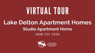 Studio Apartment Home at Lake Delton Apartment Homes, Wisconsin Dells - Wisconsin Management Company