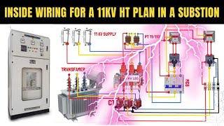 HT Switchgear Panel Wiring  Inside Wiring For an 11KV HT Panel in a Substation