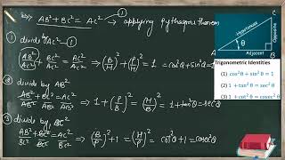 Trigonometric Identities | Introduction to Trigonometry | Ch-8 | class 10th NCERT