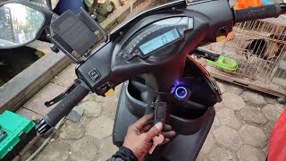 pasang keyless di honda vario 110 karbu . wa 0857-1461-8500 pemasangan bisa dipanggil jabodetabek