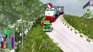 Truck Bawa Kereta Api Mudik Idul Adha Melewati Jalur Extrim GamePlay