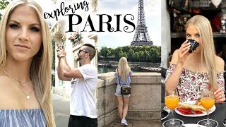 PARIS TRAVEL VLOG 2018 | EIFFEL TOWER, LOUVRE, AND SEINE RIVER CRUISE!