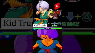 Kid Trunks - Dragon Ball Z Budokai Tenkaichi 3 #dbzbt3 #dragonball #bt3 #kidtrunks