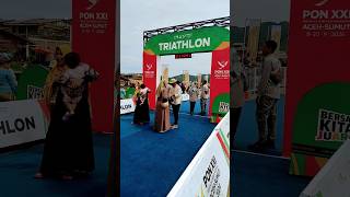 Triathlon PON Aceh Sumut XXI