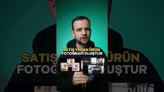 Satış yapan ürün fotoğrafı oluşturun. “can100” koduyla ücretsiz kullan. #işbirliği #reklam