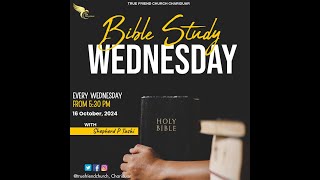 BIBLE STUDY 16/10/2024