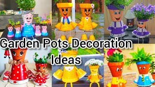 Garden Clay Pots Decoration Ideas | Garden Ideas