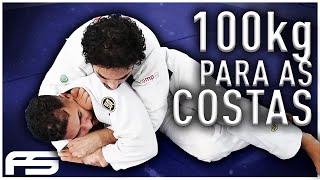 Pegar as Costas Partindo do 100kg no Jiu-Jitsu - NÃO PERCA MAIS A POSIÇÃO!!!