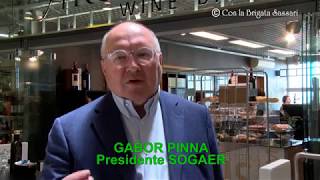 SOCIAL WALL IN AEROPORTO CAGLIARI: PRESIDENTE SOGAER PINNA