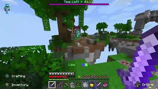 Parkor battle in SkyWars