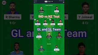 IND vs NZ Match Prediction. India vs New Zealand test match gl team..