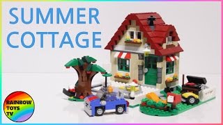 LEGO Toys for Kids | Creator Changing Seasons set: Summer Cottage stop motion build