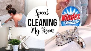 CLEAN WITH ME: BEDROOM ROUTINE // Using My *Magic Shower Cleaner*