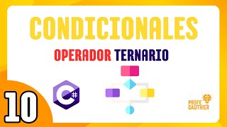 🟣 CLASE 10 - USO DEL OPERADOR TERNARIO EN C# - Condicionales Simples - Curso gratuito desde 0 en C#