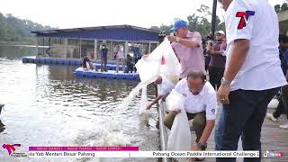 Sukarelawan Kilau UMP Tanam 400 Pokok Di Tasik Chini